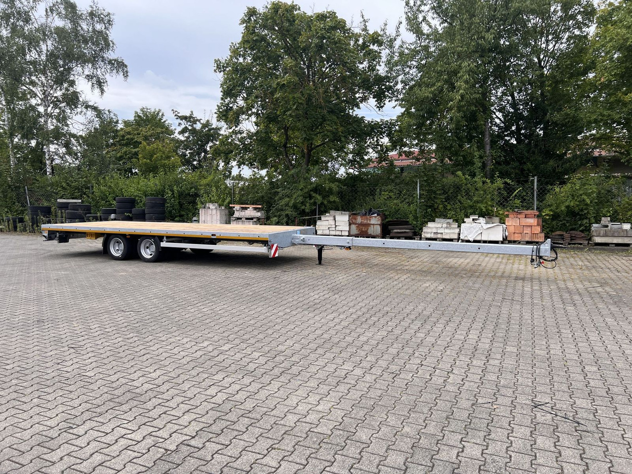 Möslein 11,9 t Tandemanhänger- Tieflader, ausziehbarLuf - Sơ mi rơ moóc: hình 1 Möslein 11,9 t Tandemanhänger- Tieflader, ausziehbarLuf - Sơ mi rơ moóc: hình 1