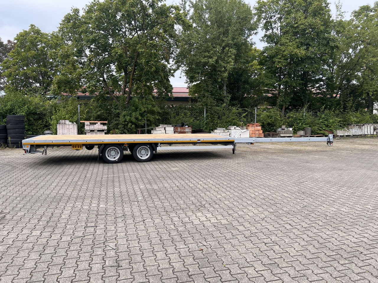 Möslein 13,9 t Tandemanhänger- Tieflader, ausziehbar - Sơ mi rơ moóc: hình 4 Möslein 13,9 t Tandemanhänger- Tieflader, ausziehbar - Sơ mi rơ moóc: hình 4