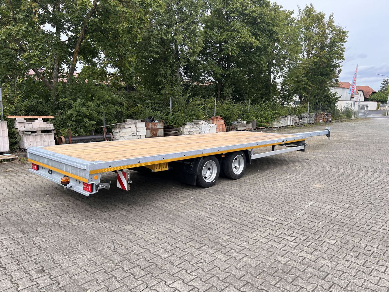 Möslein 13,9 t Tandemanhänger- Tieflader, ausziehbarLuf - Sơ mi rơ moóc: hình 3 Möslein 13,9 t Tandemanhänger- Tieflader, ausziehbarLuf - Sơ mi rơ moóc: hình 3