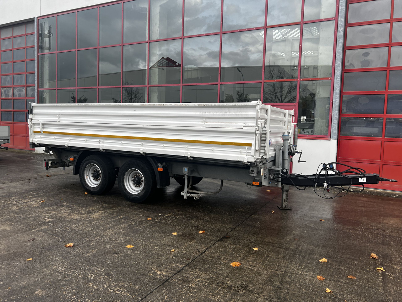 Schmid Fahrzeugbau DK 135 AR 13,5 t Tandemkipper mit Aufsatzbordwänden - Rơ moóc ben: hình 3 Schmid Fahrzeugbau DK 135 AR 13,5 t Tandemkipper mit Aufsatzbordwänden - Rơ moóc ben: hình 3