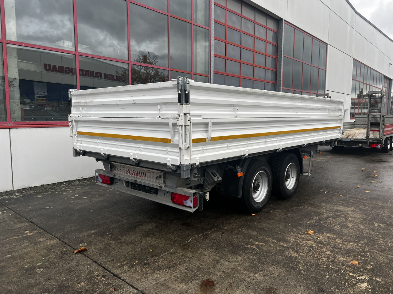 Schmid Fahrzeugbau DK 135 AR 13,5 t Tandemkipper mit Aufsatzbordwänden - Rơ moóc ben: hình 4 Schmid Fahrzeugbau DK 135 AR 13,5 t Tandemkipper mit Aufsatzbordwänden - Rơ moóc ben: hình 4