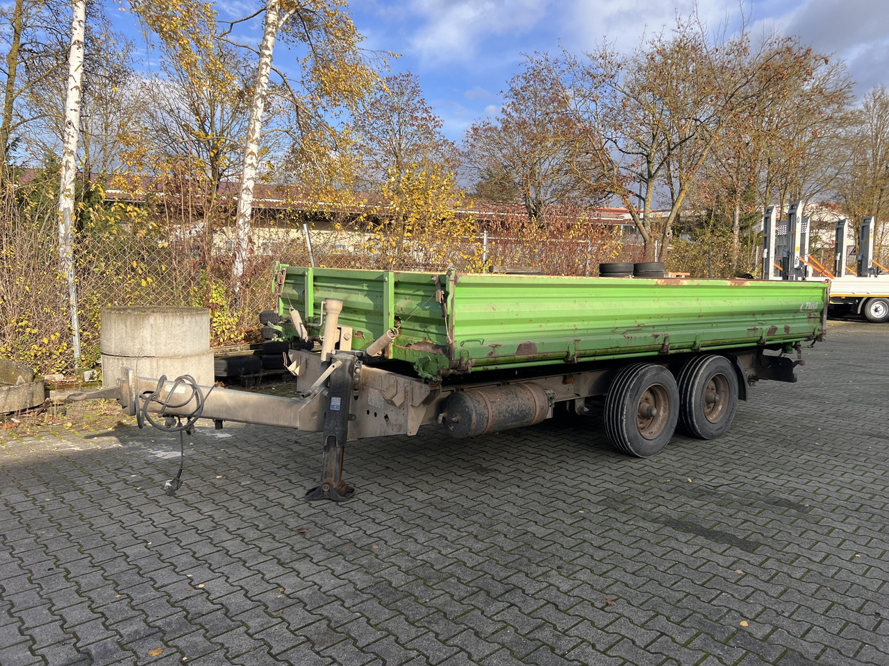 TK Tandemkipper- Tieflader - Rơ moóc ben: hình 2 TK Tandemkipper- Tieflader - Rơ moóc ben: hình 2