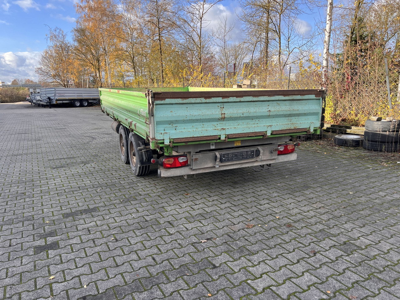 TK Tandemkipper- Tieflader - Rơ moóc ben: hình 4 TK Tandemkipper- Tieflader - Rơ moóc ben: hình 4