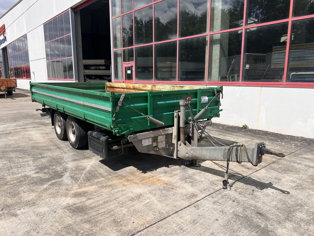 TK Tandemkipper- Tieflader, wenig Benutzt - Rơ moóc ben: hình 3 TK Tandemkipper- Tieflader, wenig Benutzt - Rơ moóc ben: hình 3