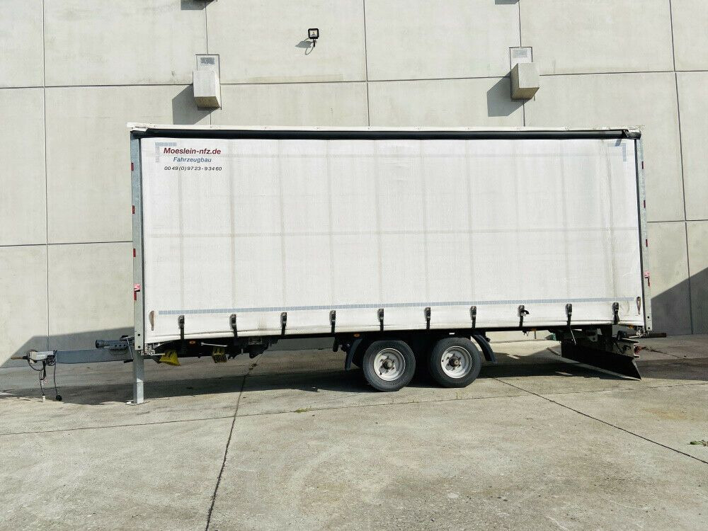 Tandem- Schiebeplanenanhänger zum Durchladen - Rơ moóc mui bạt: hình 1 Tandem- Schiebeplanenanhänger zum Durchladen - Rơ moóc mui bạt: hình 1