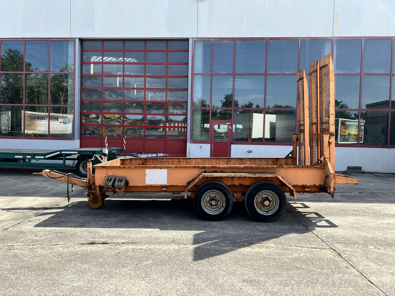 Tandemtieflader - Rơ moóc thùng thấp: hình 1 Tandemtieflader - Rơ moóc thùng thấp: hình 1