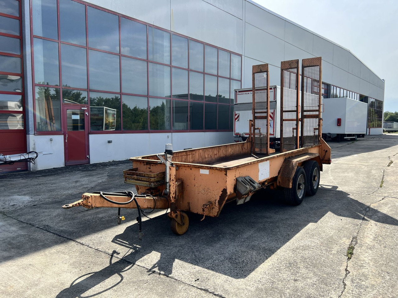 Tandemtieflader - Rơ moóc thùng thấp: hình 4 Tandemtieflader - Rơ moóc thùng thấp: hình 4