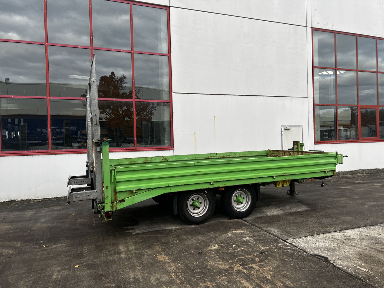 Tt Tandemtieflader - Rơ moóc thùng thấp: hình 3 Tt Tandemtieflader - Rơ moóc thùng thấp: hình 3