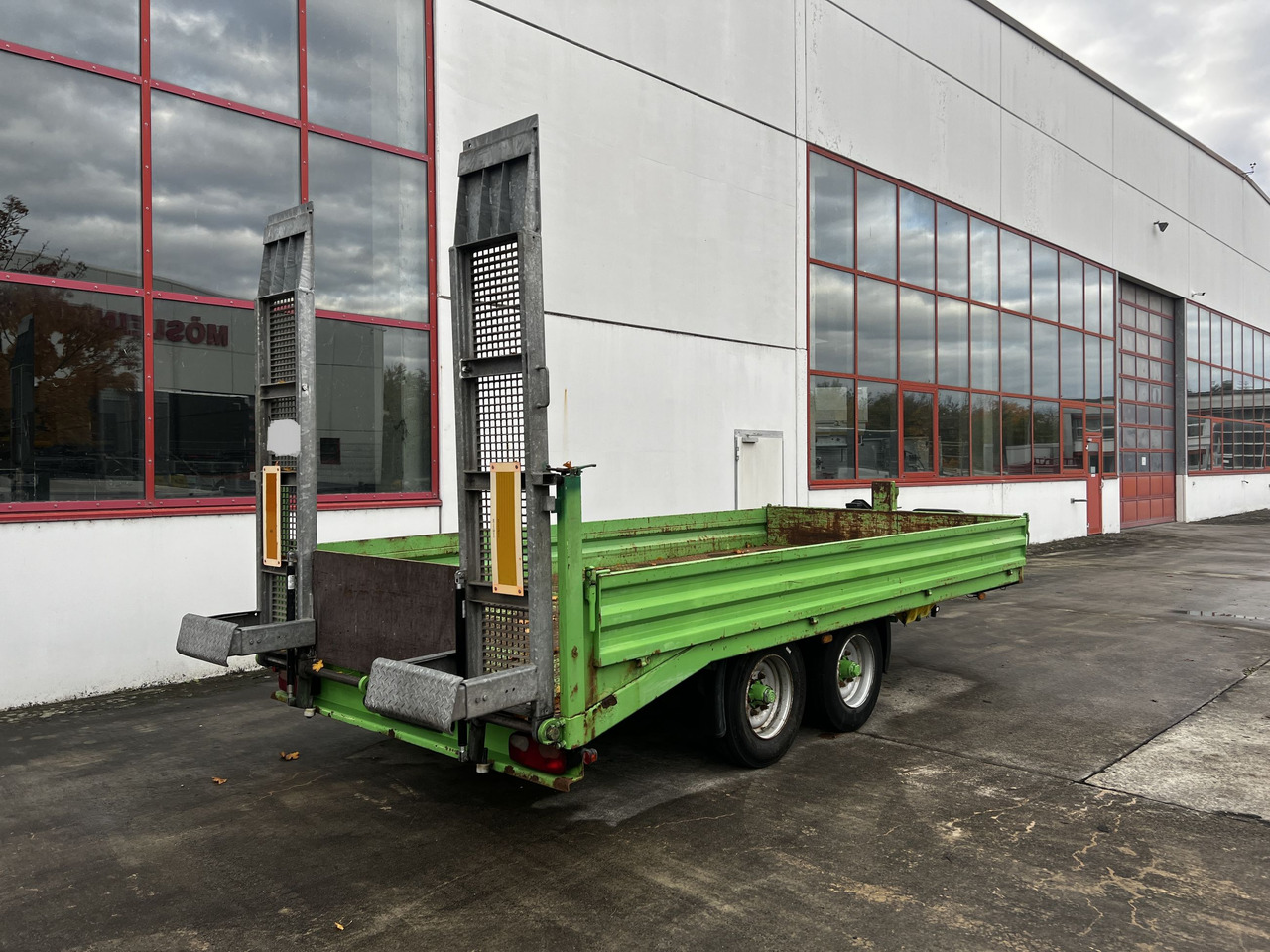 Tt Tandemtieflader - Rơ moóc thùng thấp: hình 4 Tt Tandemtieflader - Rơ moóc thùng thấp: hình 4