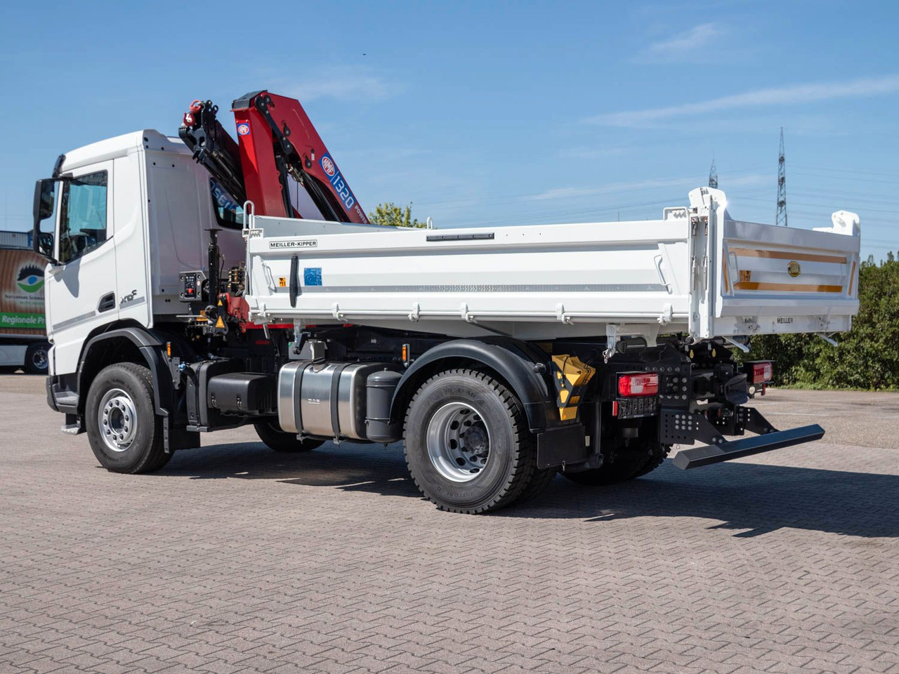 DAF FA XDC 370 Krankipper DAF XDC 370 FA Meiller Krankipper HMF - Xe cẩu tự hành, Xe ben: hình 5 DAF FA XDC 370 Krankipper DAF XDC 370 FA Meiller Krankipper HMF - Xe cẩu tự hành, Xe ben: hình 5