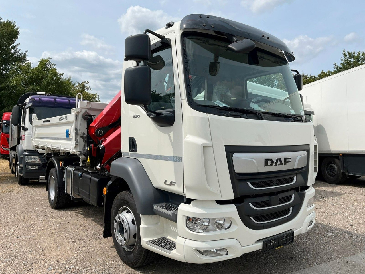 DAF LF 290 16t Meiller Krankipper Tageszulassung DAF LF 290 16t Meiller Krankipper Tageszulassung - Xe ben, Xe cẩu tự hành: hình 2 DAF LF 290 16t Meiller Krankipper Tageszulassung DAF LF 290 16t Meiller Krankipper Tageszulassung - Xe ben, Xe cẩu tự hành: hình 2