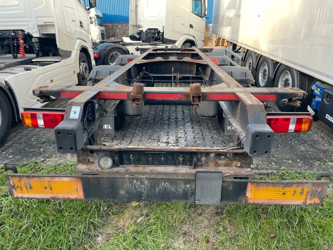 Kögel ZW 18 - Xe chở container/ Rơ moóc hoán đổi thân: hình 5 Kögel ZW 18 - Xe chở container/ Rơ moóc hoán đổi thân: hình 5