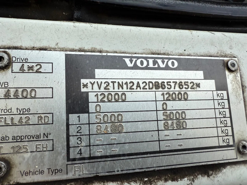 Xe tải khung gầm Volvo FL 250 pk 2013 euro 5: hình 18 Xe tải khung gầm Volvo FL 250 pk 2013 euro 5: hình 18