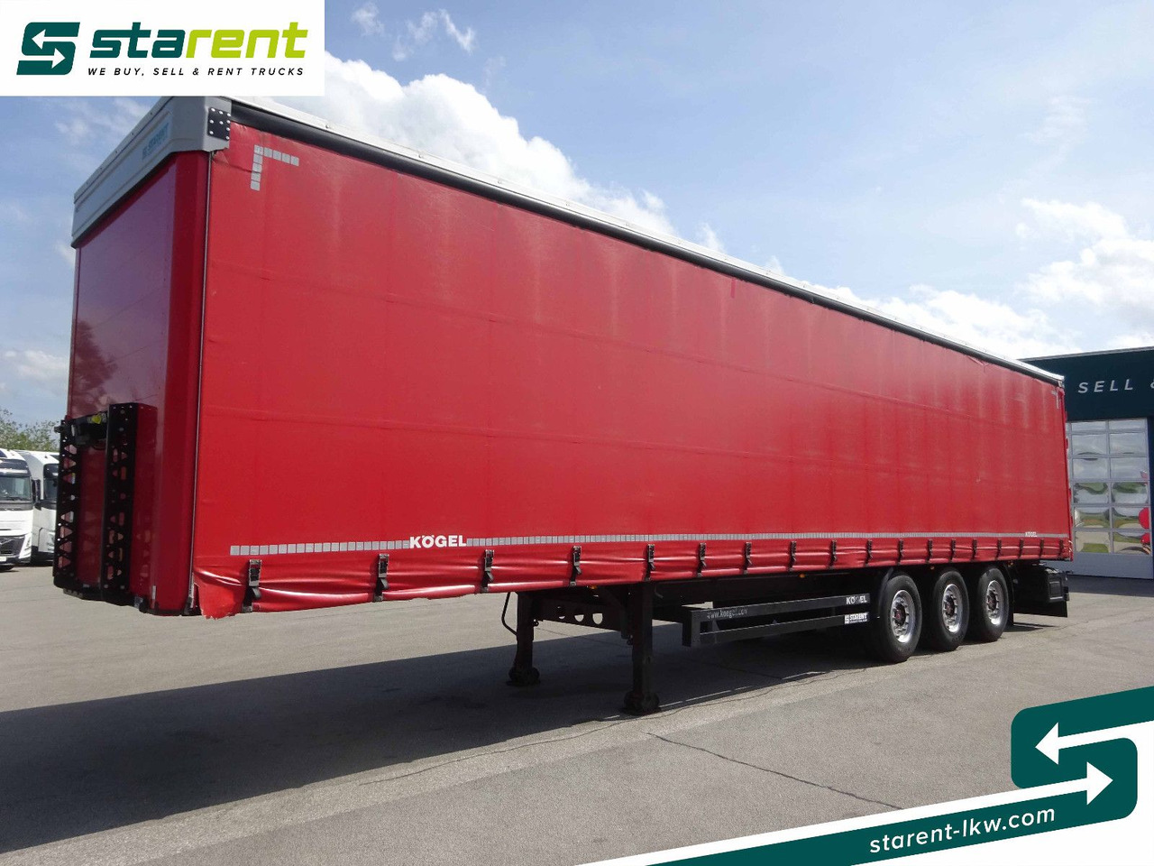 Kögel Tautliner, Hubdach, Liftachse, XL Zertifikat - Sơ mi rơ moóc mui bạt: hình 1 Kögel Tautliner, Hubdach, Liftachse, XL Zertifikat - Sơ mi rơ moóc mui bạt: hình 1
