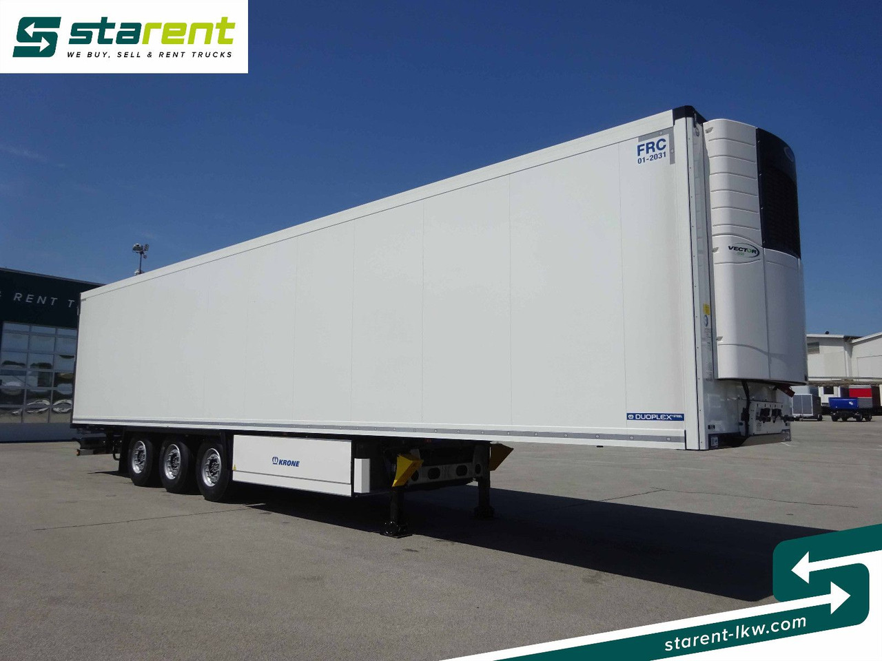 Krone Thermotrailer Carrier Vector 1550, Zurrleisten - Sơ mi rơ moóc đông lạnh: hình 3 Krone Thermotrailer Carrier Vector 1550, Zurrleisten - Sơ mi rơ moóc đông lạnh: hình 3