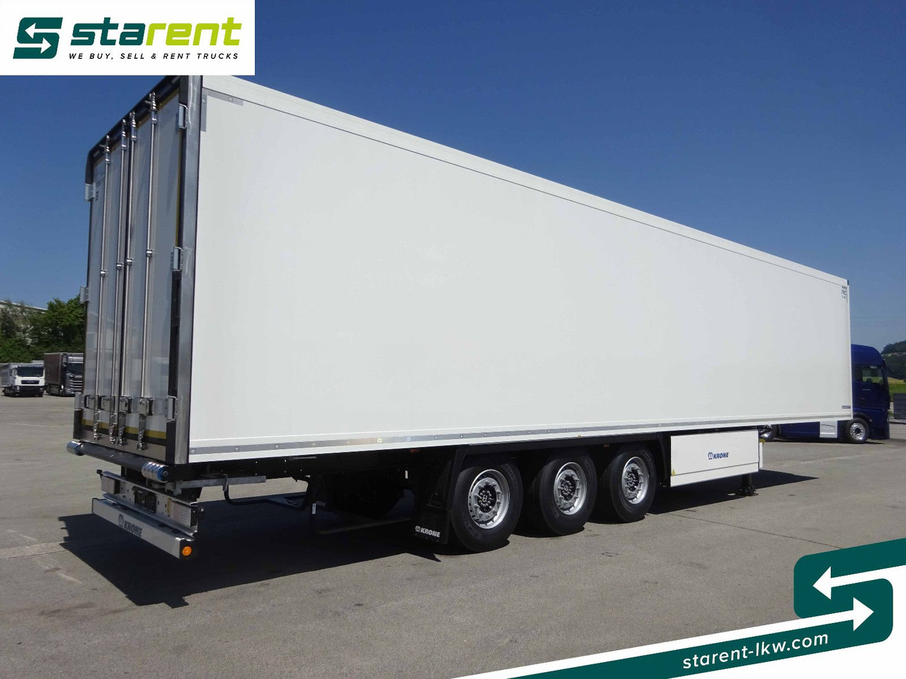 Krone Thermotrailer Carrier Vector 1550, Zurrleisten - Sơ mi rơ moóc hộp kín: hình 5 Krone Thermotrailer Carrier Vector 1550, Zurrleisten - Sơ mi rơ moóc hộp kín: hình 5