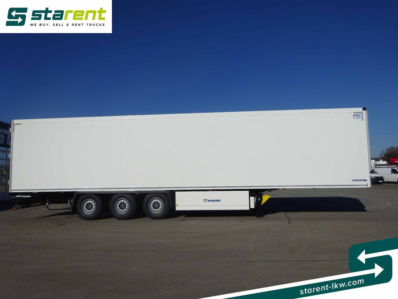 Krone Tiefkühler Carrier Vector 1550, Liftachse - Sơ mi rơ moóc hộp kín: hình 4 Krone Tiefkühler Carrier Vector 1550, Liftachse - Sơ mi rơ moóc hộp kín: hình 4