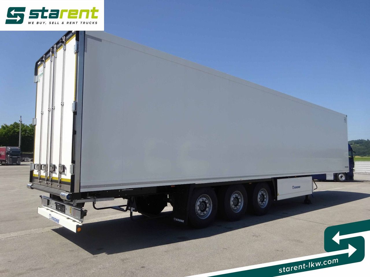 Krone Tiefkühler Carrier Vector 1550, Liftachse - Sơ mi rơ moóc hộp kín: hình 5 Krone Tiefkühler Carrier Vector 1550, Liftachse - Sơ mi rơ moóc hộp kín: hình 5