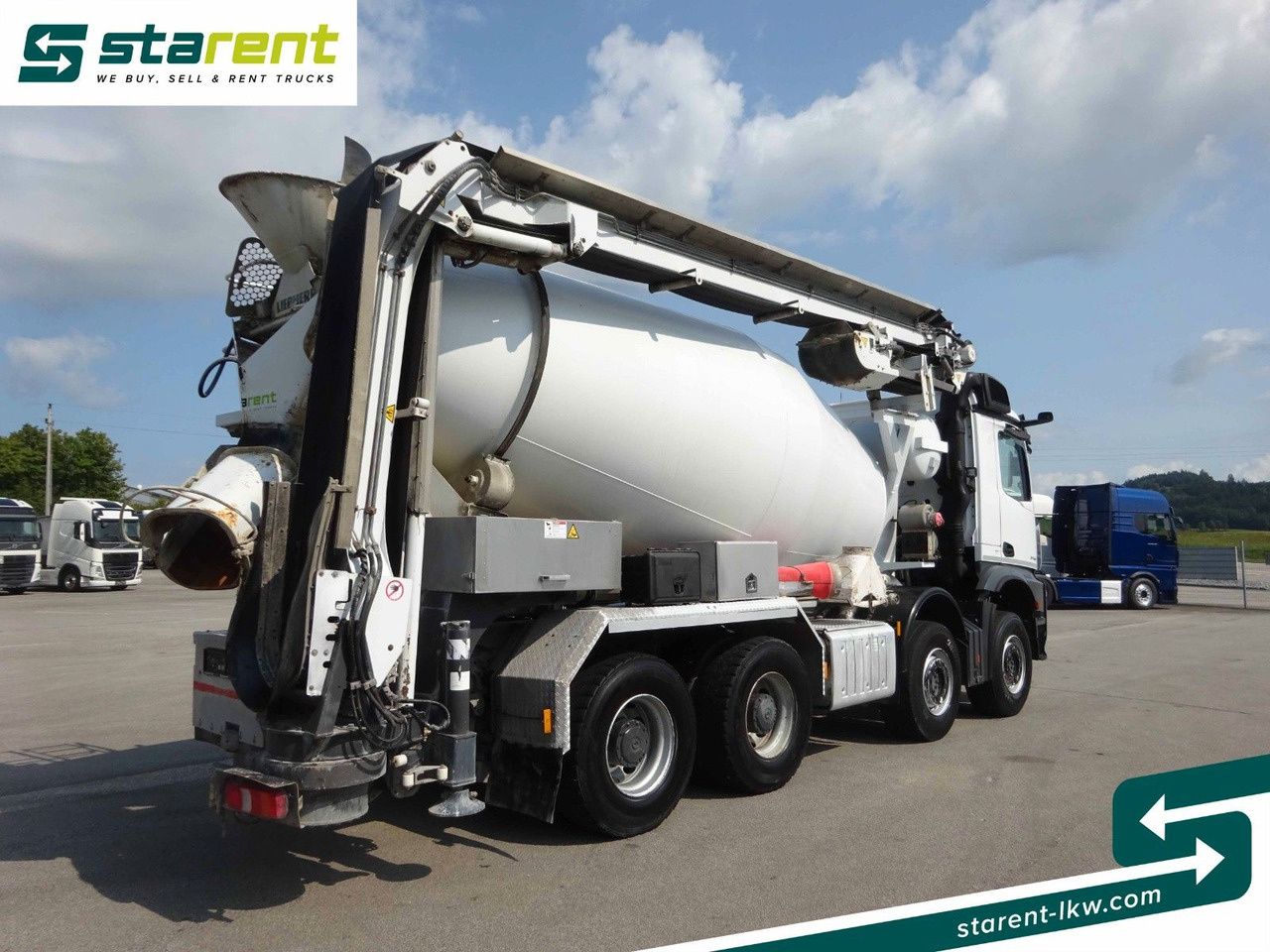 Mercedes-Benz Arocs 3748 8x4 Liebherr Betonmischer + Förderb. - Xe trộn bê tông: hình 5 Mercedes-Benz Arocs 3748 8x4 Liebherr Betonmischer + Förderb. - Xe trộn bê tông: hình 5