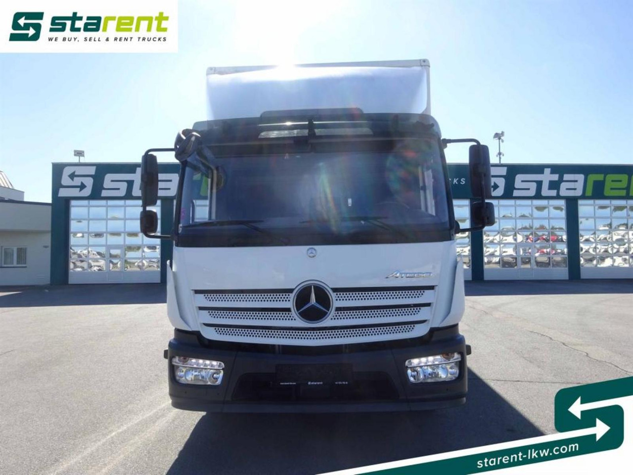 Mercedes Benz Atego 1227 Koffer Ladebordwand 1500 Kg Seitentür - Xe tải hộp: hình 2 Mercedes Benz Atego 1227 Koffer Ladebordwand 1500 Kg Seitentür - Xe tải hộp: hình 2