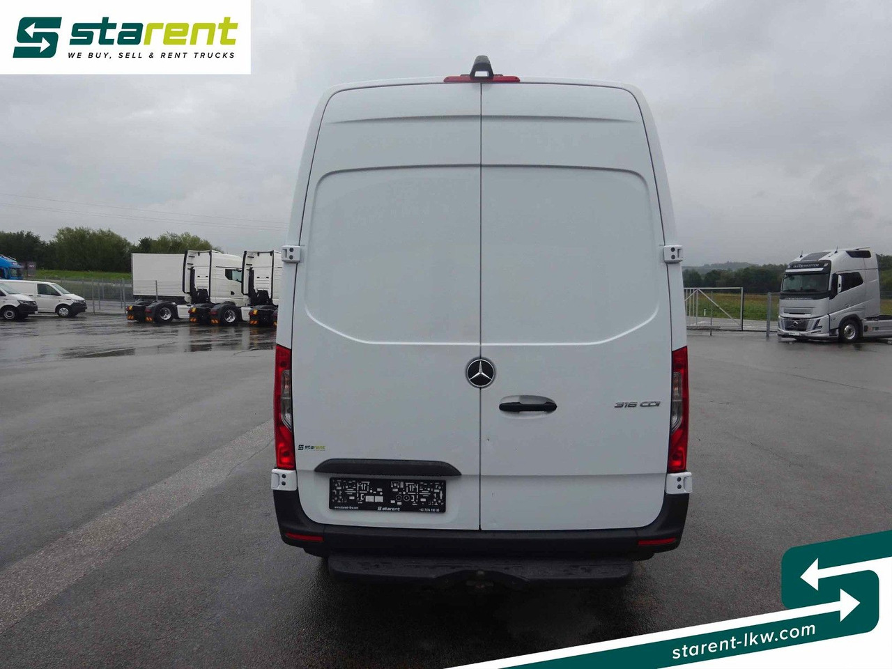 Xe van chở hàng, Xe tải van Mercedes-Benz Sprinter 316CDi, Klima, AHK, Auftritt, Navi, Cam: hình 6
