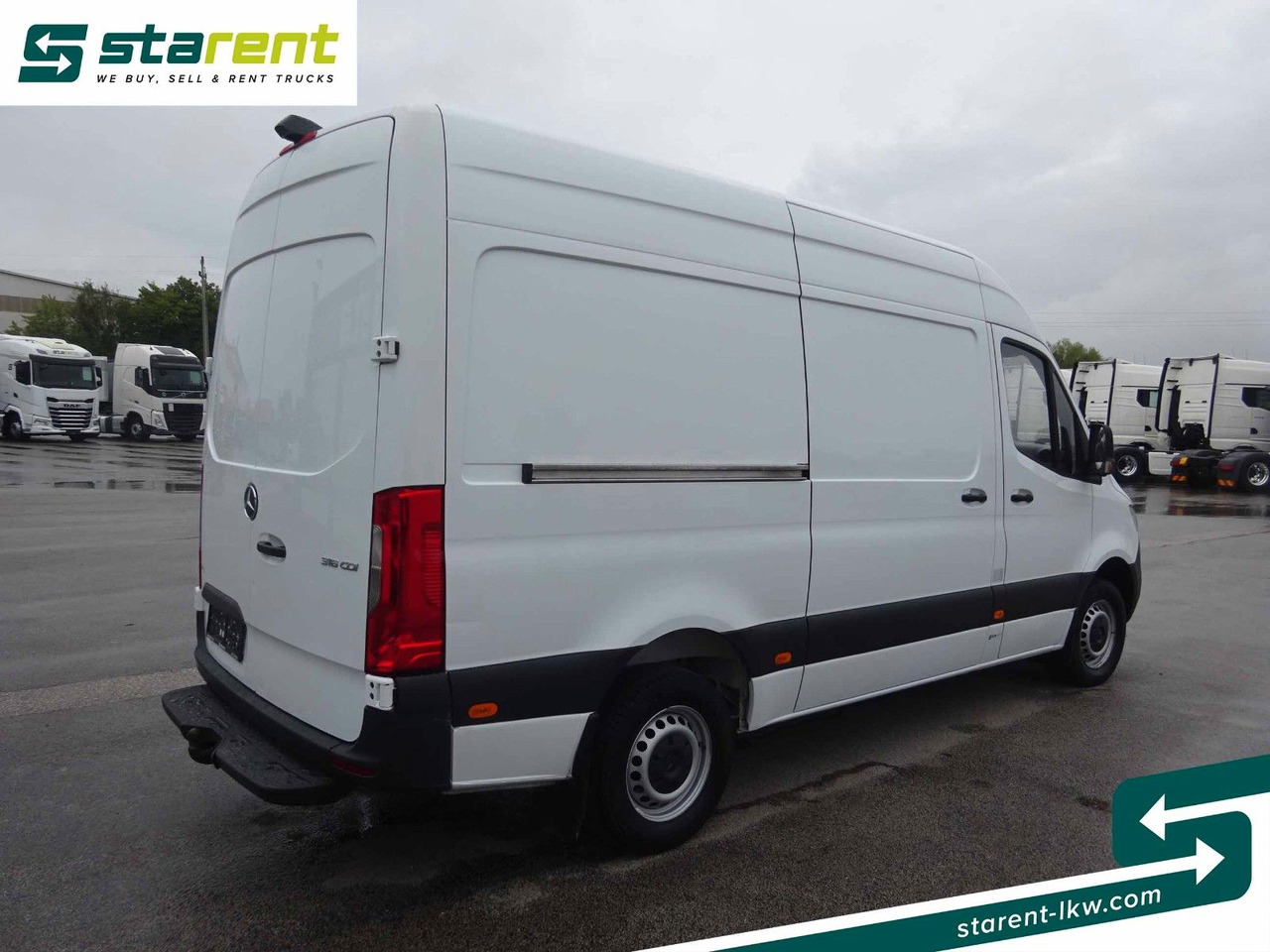 Xe van chở hàng, Xe tải van Mercedes-Benz Sprinter 316CDi, Klima, AHK, Auftritt, Navi, Cam: hình 5
