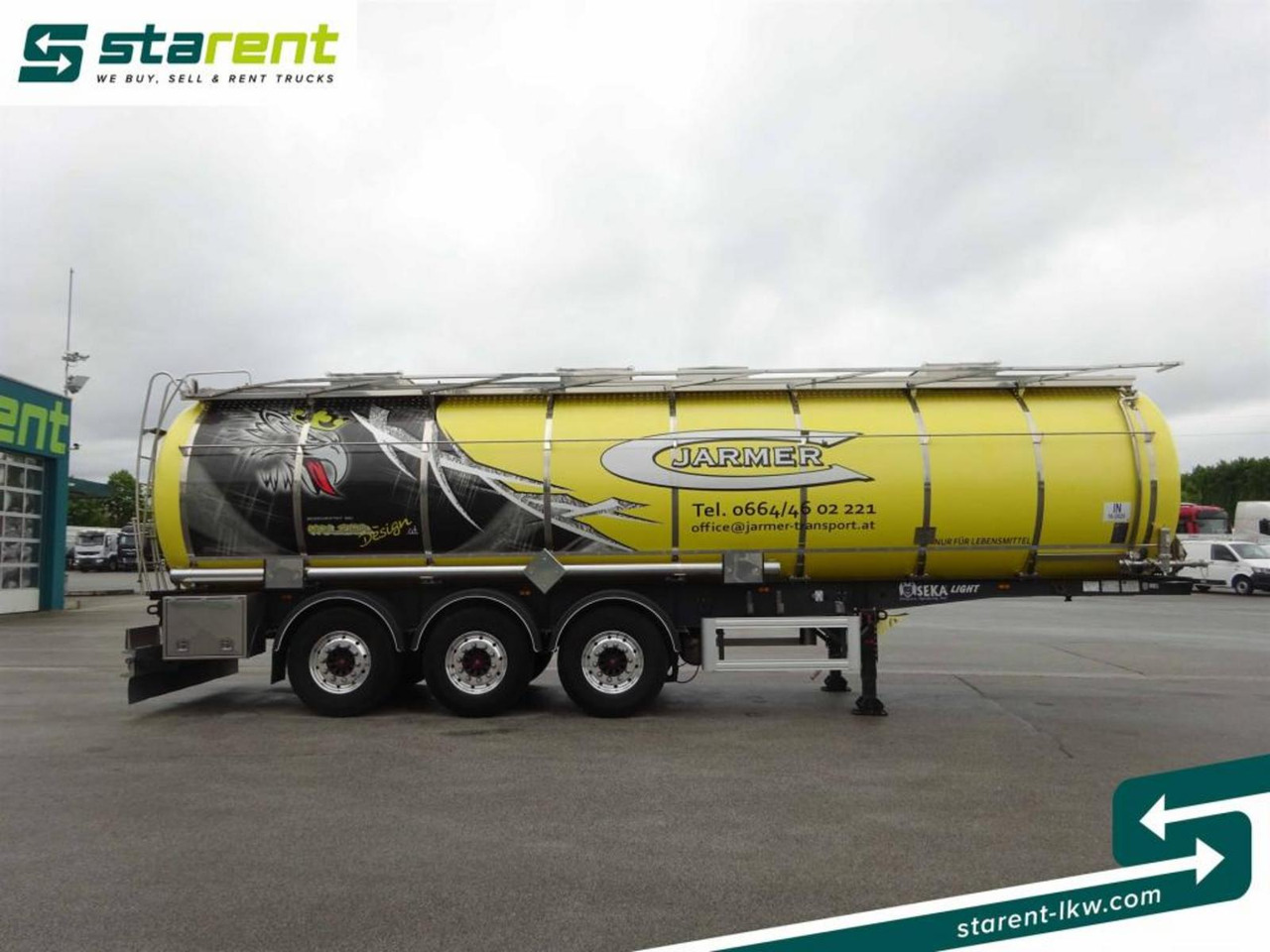 SEKA Lebensmitteltank, ADR, 33.000L, Liftachse - Sơ mi rơ moóc bồn: hình 4 SEKA Lebensmitteltank, ADR, 33.000L, Liftachse - Sơ mi rơ moóc bồn: hình 4