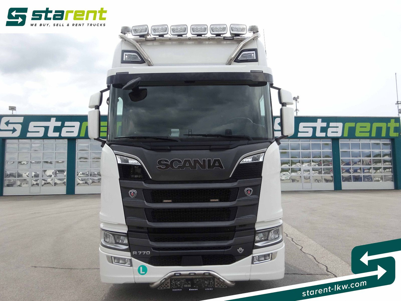 Scania R770 V8 Fahrzeugtransporter, Retarder, Seilwinde - Xe tải thùng lửng/ Phẳng: hình 2 Scania R770 V8 Fahrzeugtransporter, Retarder, Seilwinde - Xe tải thùng lửng/ Phẳng: hình 2