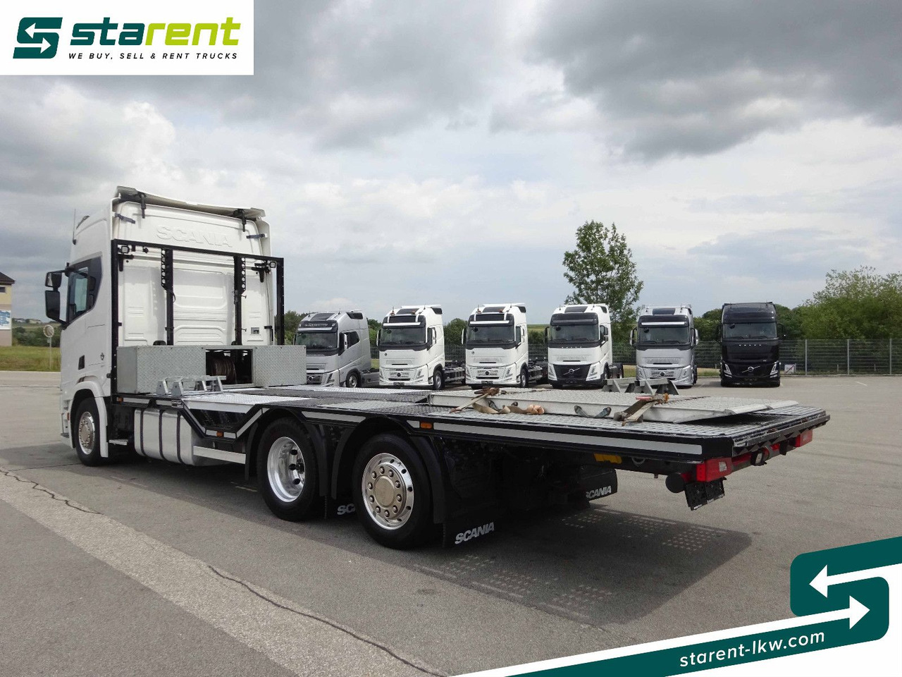 Xe tải kéo Scania R770 V8 Fahrzeugtransporter, Retarder, Seilwinde: hình 7
