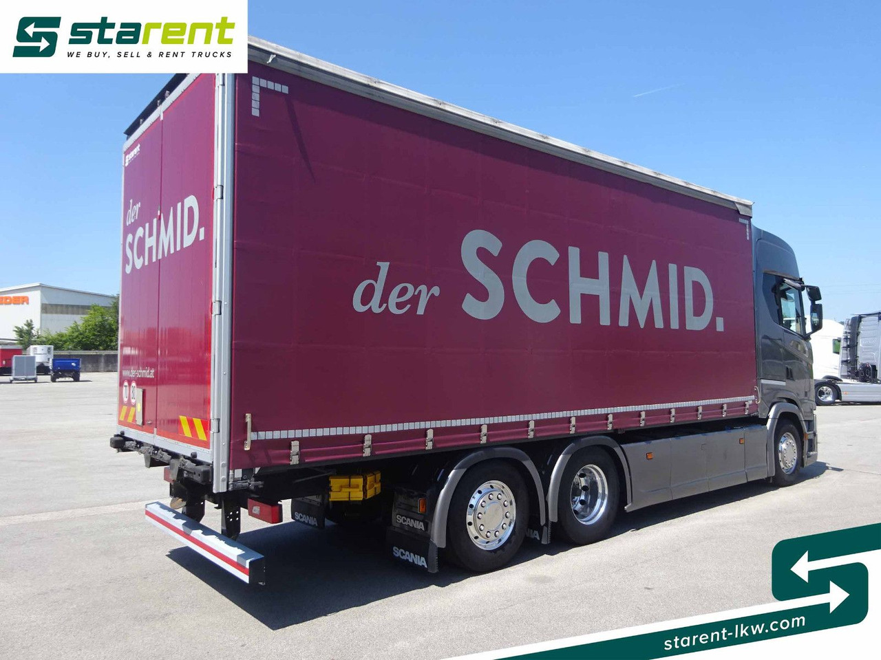 Scania S500 Planen Aufbau Schwarzmüller 6x2, Standklima - Xe tải thùng mui bạt: hình 5 Scania S500 Planen Aufbau Schwarzmüller 6x2, Standklima - Xe tải thùng mui bạt: hình 5
