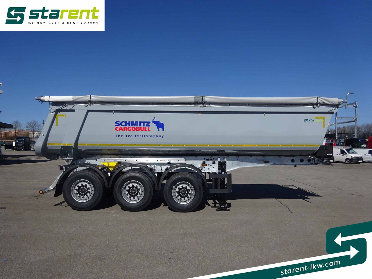 Schmitz Cargobull 3-Achs Kipper, 24m³, Liftachse, Alu Felgen - Sơ mi rơ moóc ben: hình 4 Schmitz Cargobull 3-Achs Kipper, 24m³, Liftachse, Alu Felgen - Sơ mi rơ moóc ben: hình 4