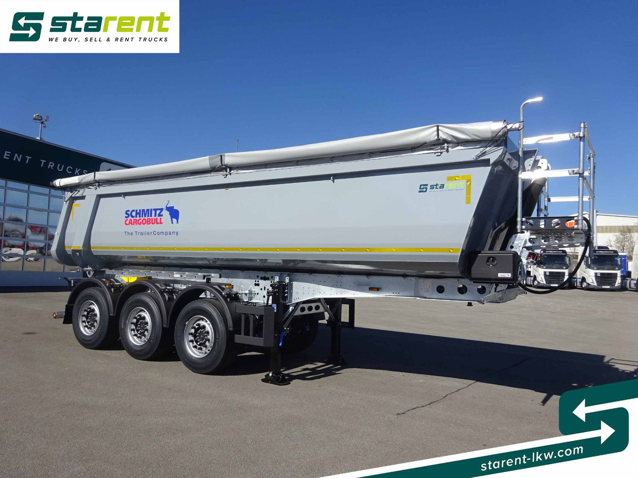 Schmitz Cargobull 3-Achs Kipper, 24m³, Liftachse, Alu Felgen - Sơ mi rơ moóc ben: hình 3 Schmitz Cargobull 3-Achs Kipper, 24m³, Liftachse, Alu Felgen - Sơ mi rơ moóc ben: hình 3