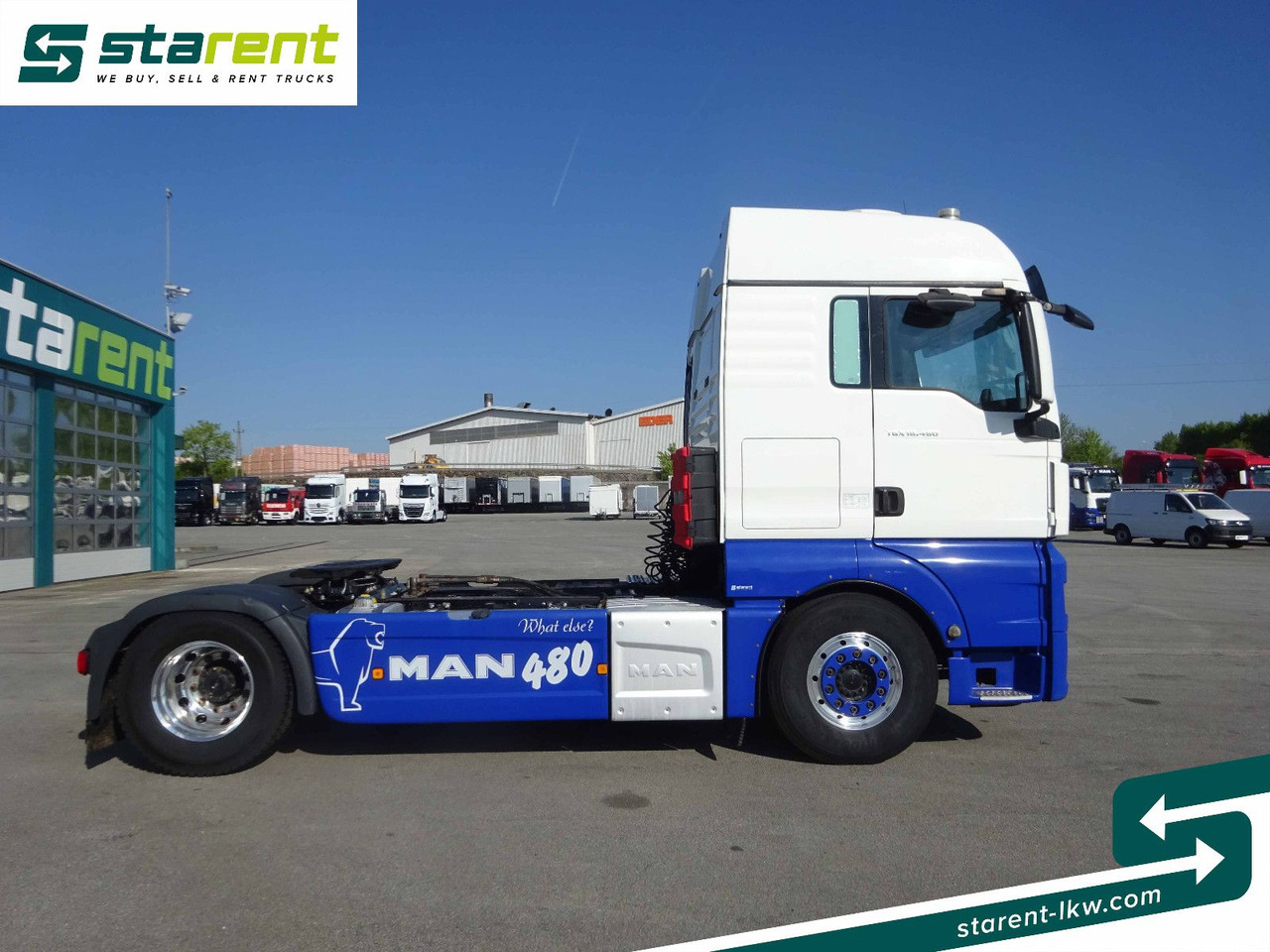MAN TGX 18.480, 2 Leiter Hydraulik, Retarder, ADR - Xe đầu kéo: hình 4 MAN TGX 18.480, 2 Leiter Hydraulik, Retarder, ADR - Xe đầu kéo: hình 4