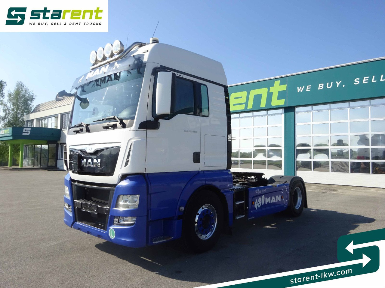 MAN TGX 18.480, 2 Leiter Hydraulik, Retarder, ADR - Xe đầu kéo: hình 1 MAN TGX 18.480, 2 Leiter Hydraulik, Retarder, ADR - Xe đầu kéo: hình 1