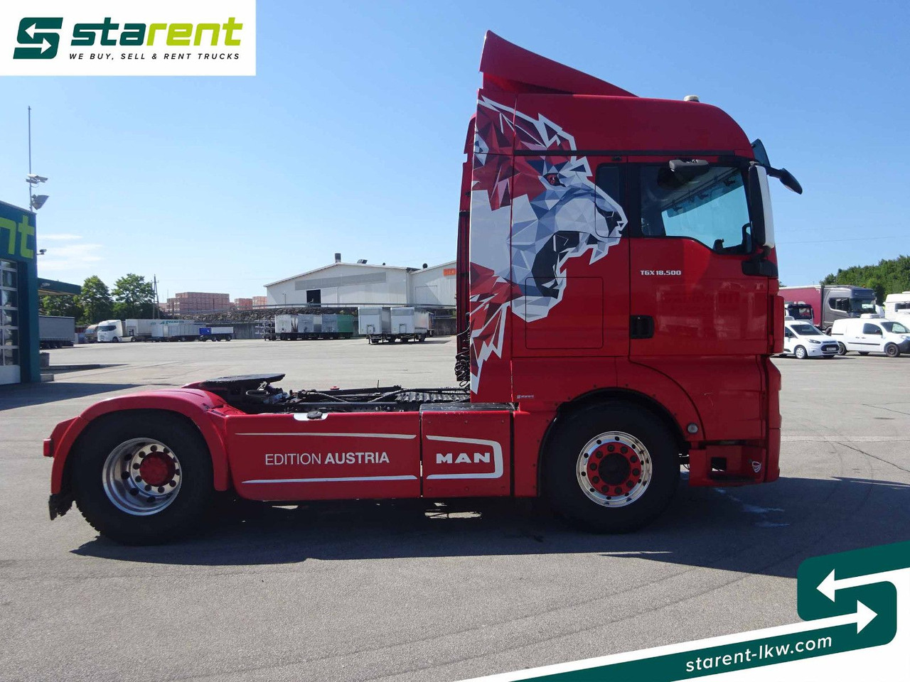 MAN TGX 18.500, XLX, 2-Leiter Hydraulik, Retarder - Xe đầu kéo: hình 4 MAN TGX 18.500, XLX, 2-Leiter Hydraulik, Retarder - Xe đầu kéo: hình 4