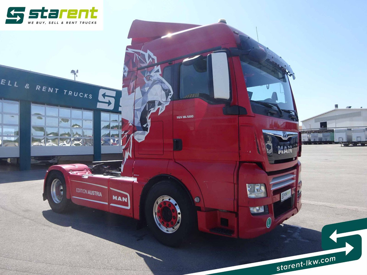 MAN TGX 18.500, XLX, 2-Leiter Hydraulik, Retarder - Xe đầu kéo: hình 3 MAN TGX 18.500, XLX, 2-Leiter Hydraulik, Retarder - Xe đầu kéo: hình 3