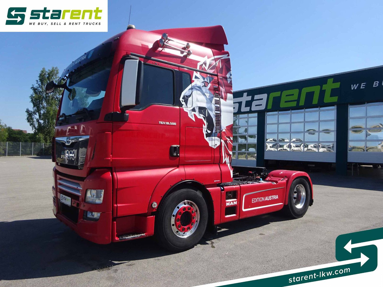 MAN TGX 18.500, XLX, 2-Leiter Hydraulik, Retarder - Xe đầu kéo: hình 1 MAN TGX 18.500, XLX, 2-Leiter Hydraulik, Retarder - Xe đầu kéo: hình 1