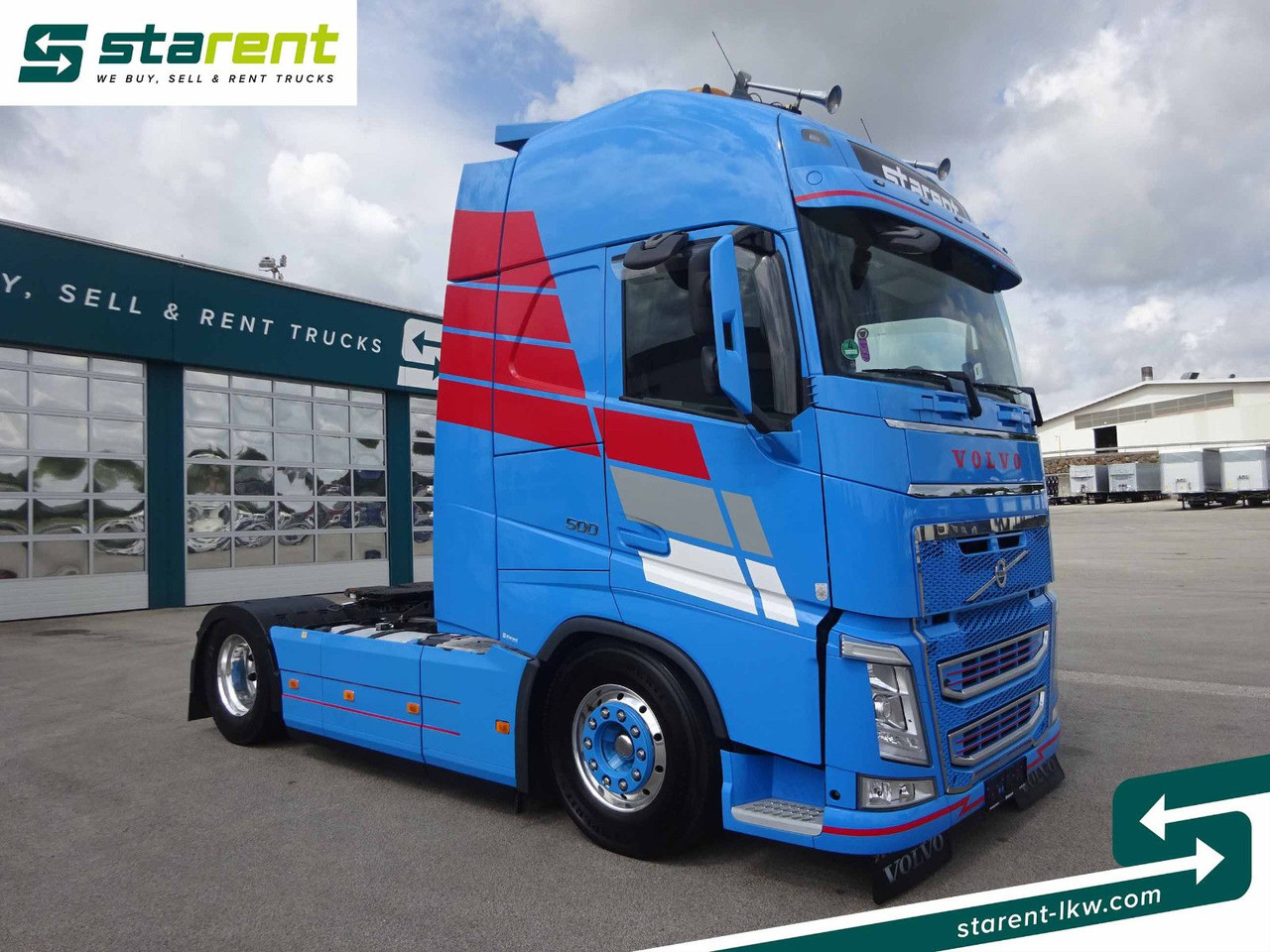 Volvo FH 500 Retader, Standklima, XL-Kabine, Hydraulik - Xe đầu kéo: hình 3 Volvo FH 500 Retader, Standklima, XL-Kabine, Hydraulik - Xe đầu kéo: hình 3