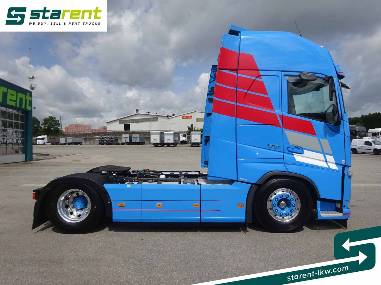 Volvo FH 500 Retader, Standklima, XL-Kabine, Hydraulik - Xe đầu kéo: hình 4 Volvo FH 500 Retader, Standklima, XL-Kabine, Hydraulik - Xe đầu kéo: hình 4