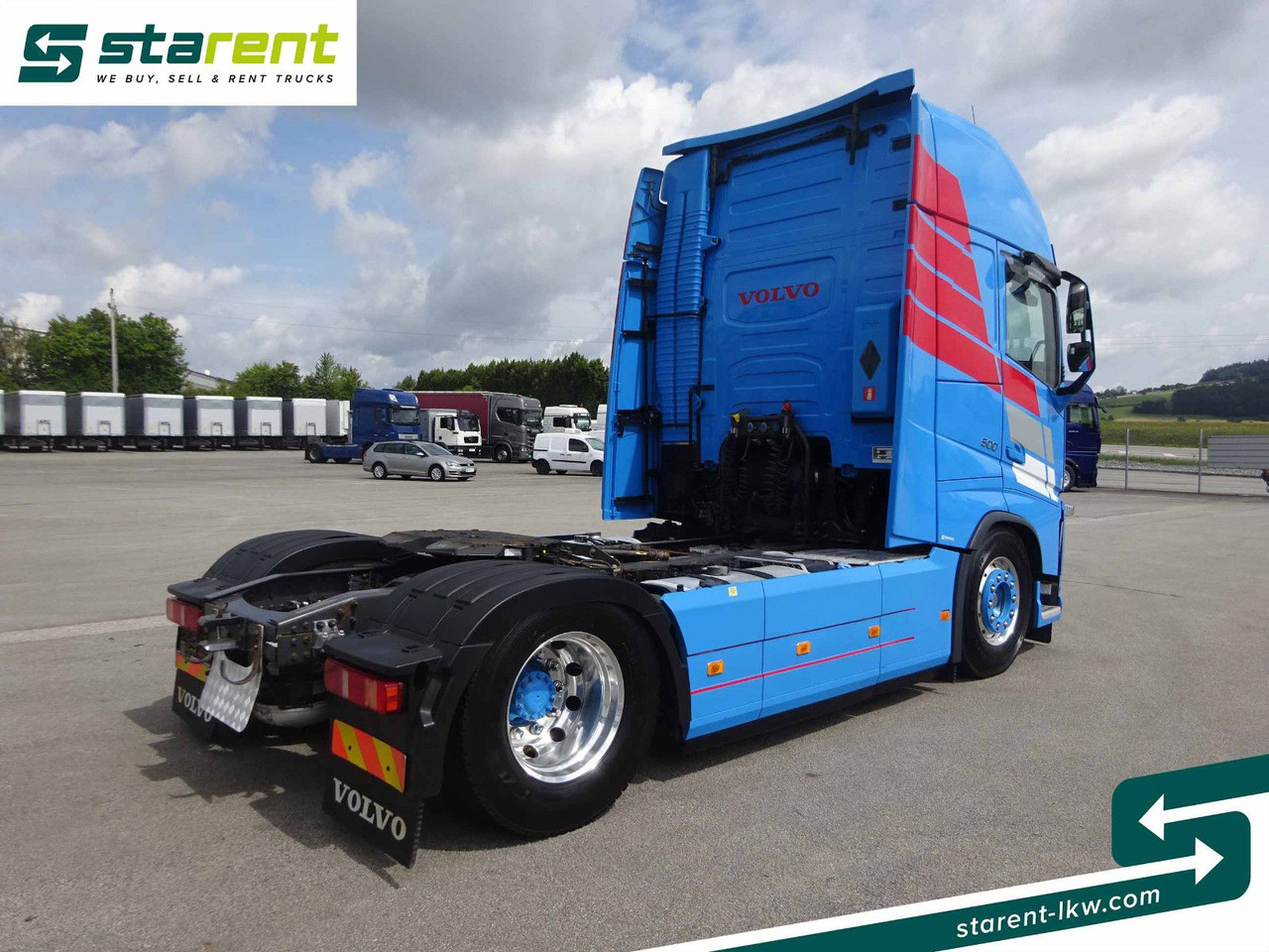 Volvo FH 500 Retader, Standklima, XL-Kabine, Hydraulik - Xe đầu kéo: hình 5 Volvo FH 500 Retader, Standklima, XL-Kabine, Hydraulik - Xe đầu kéo: hình 5