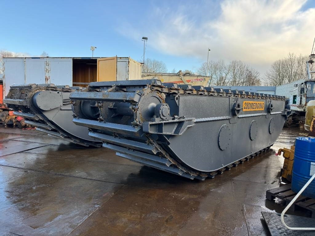 Máy cạp lưỡng cư mới CAT swamp buggy amphibious undercarriage (unused): hình 6