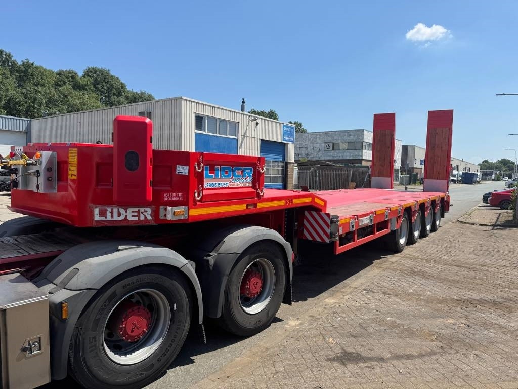 Lider LD07 Low Bed 4 Axle Full Spring 86 Ton Load - Sơ mi rơ moóc thùng thấp: hình 1 Lider LD07 Low Bed 4 Axle Full Spring 86 Ton Load - Sơ mi rơ moóc thùng thấp: hình 1