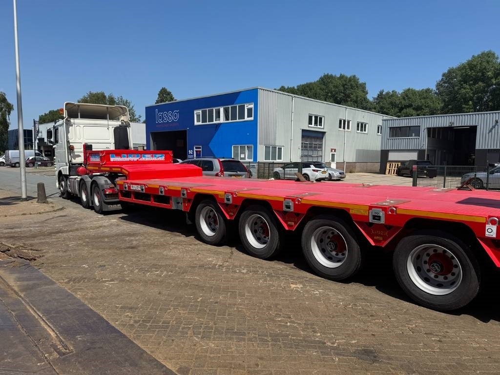 Lider LD07 Low Bed 4 Axle Full Spring 86 Ton Load - Sơ mi rơ moóc thùng thấp: hình 4 Lider LD07 Low Bed 4 Axle Full Spring 86 Ton Load - Sơ mi rơ moóc thùng thấp: hình 4