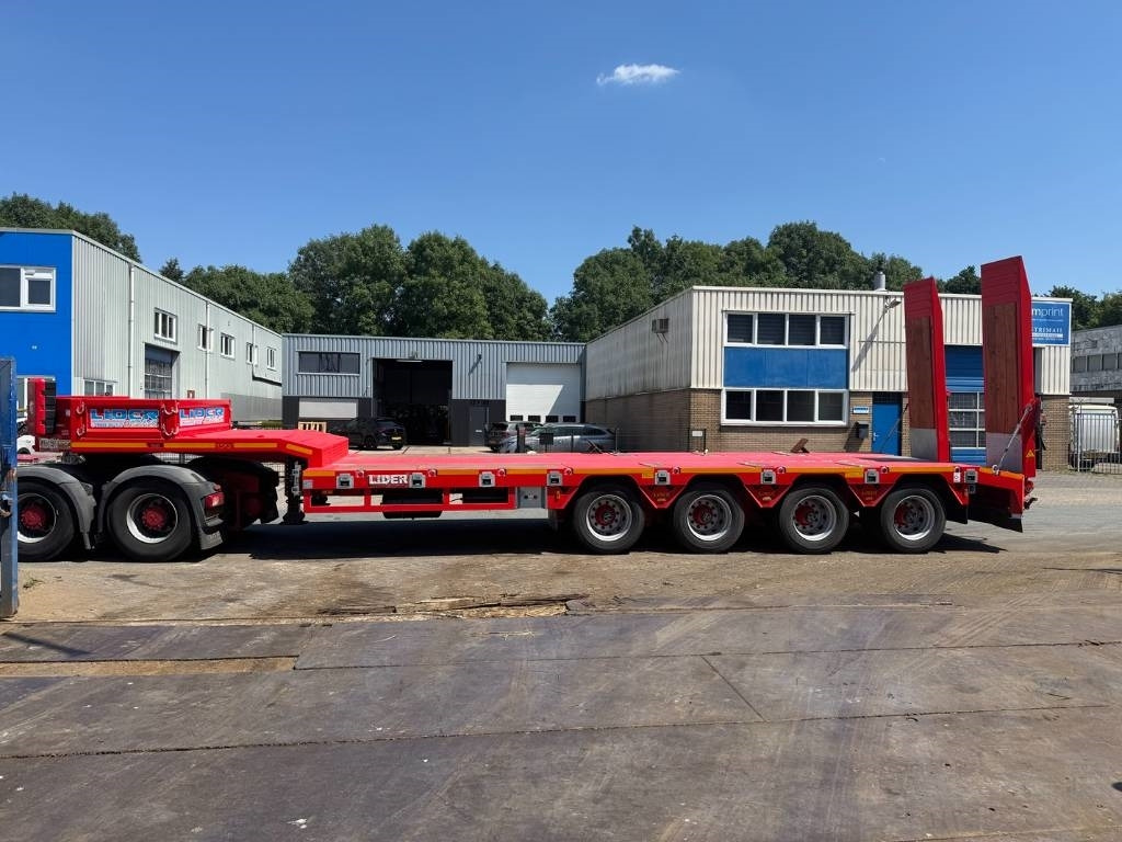 Lider LD07 Low Bed 4 Axle Full Spring 86 Ton Load - Sơ mi rơ moóc thùng thấp: hình 2 Lider LD07 Low Bed 4 Axle Full Spring 86 Ton Load - Sơ mi rơ moóc thùng thấp: hình 2