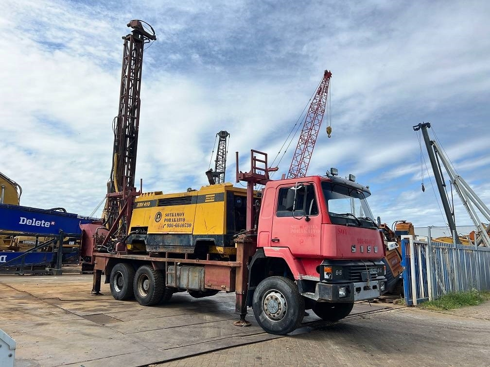 Sisu 12E480 6X6 WATER WELL DRILL ATLAS COPCO XRV410 (50  - Giàn khoan: hình 1 Sisu 12E480 6X6 WATER WELL DRILL ATLAS COPCO XRV410 (50  - Giàn khoan: hình 1