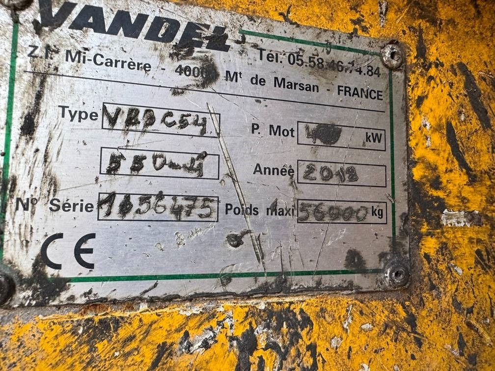 Vandel 550-4 ( VOLVO L350H ) - Máy đầm: hình 5 Vandel 550-4 ( VOLVO L350H ) - Máy đầm: hình 5