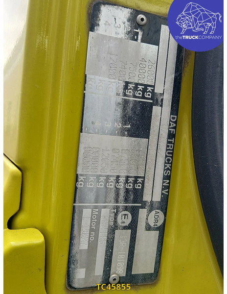 DAF CF 75 310 - Xe tải chở rác: hình 4 DAF CF 75 310 - Xe tải chở rác: hình 4