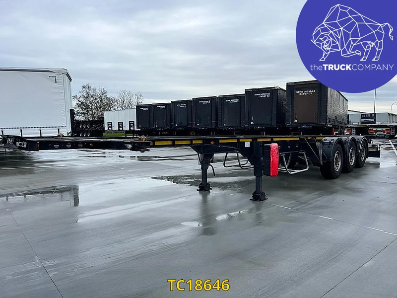 Hoet Trailers + Caisse Libner 2018 - Xe chở container/ Sơ mi rơ moóc hoán đổi thân: hình 1 Hoet Trailers + Caisse Libner 2018 - Xe chở container/ Sơ mi rơ moóc hoán đổi thân: hình 1