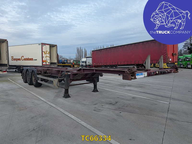 Xe chở container/ Sơ mi rơ moóc hoán đổi thân Renders: hình 7