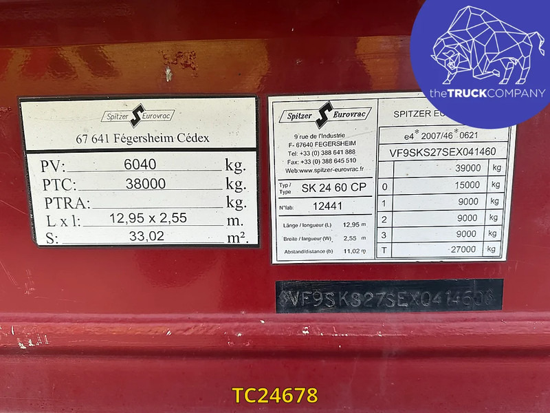 SPITZER 59000 - Sơ mi rơ moóc bồn: hình 4 SPITZER 59000 - Sơ mi rơ moóc bồn: hình 4